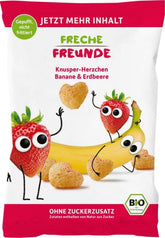 Kukuřičné chipsy pro děti Banán Jahoda 30g ECO ERDBAR